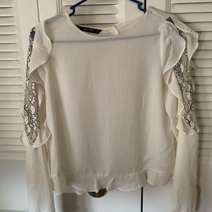 Off white blouse